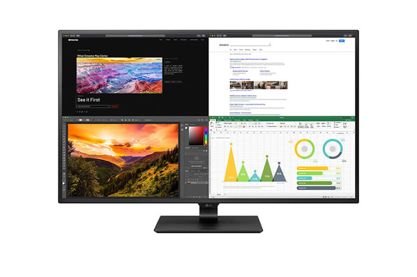 LG 4K Quad screen